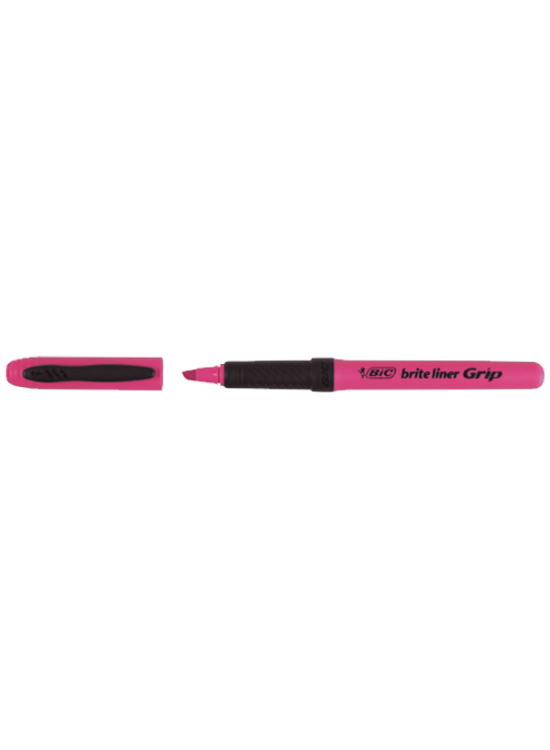 Bic Fosforlu Kalem Brite Line Grip Pembe Kalem Tipi 811 934 (1 Adet)