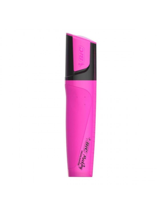 Bic Fosforlu Kalem Markıng Flat Highlıghter 12 Lİ Pembe 968586