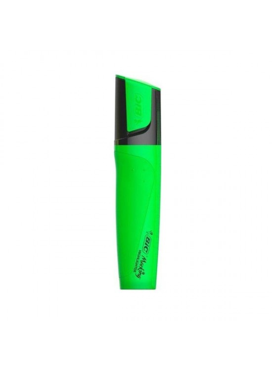 Bic Fosforlu Kalem Markıng Flat Highlıghter 12 Lİ Yeşil 968584