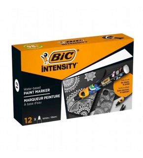 BIC INTENSITY PAINT MARKER 12Lİ BEYAZ