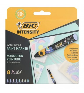 BIC INTENSITY PAINT MARKER 8Lİ PASTEL