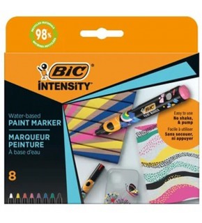 BIC INTENSITY PAINT MARKER 8Lİ VIVID
