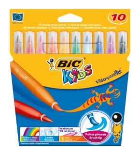 Bic Keçeli Boya Kalemi Visa 10 Renk 828964
