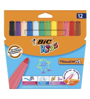 Bic Keçeli Kalem Visa XL Jumbo 12 Lİ 8922231