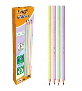 Bic Kurşun Kalem Evol Pastel  12 Lİ 518307 (1 Adet)
