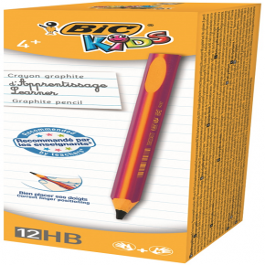 Bic Kurşun Kalem Kids Evolution HB Üçgen Jumbo Pembe 919263 (1 Adet)