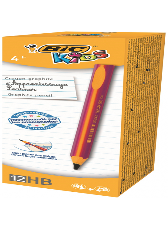 Bic Kurşun Kalem Kids Evolution HB Üçgen Jumbo Pembe 919263 (1 Adet)