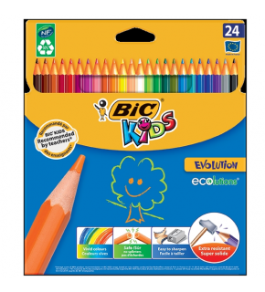 Bic Kuru Boya Evolutıon 24 LÜ 937515