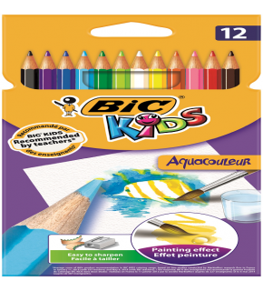 Bic Kuru Boya Kids Karton Kutu Aquarell 12 Renk 8575613
