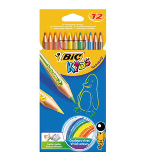 Bic Kuru Boya TropicolorS2 Tam Boy 12 Lİ 832566