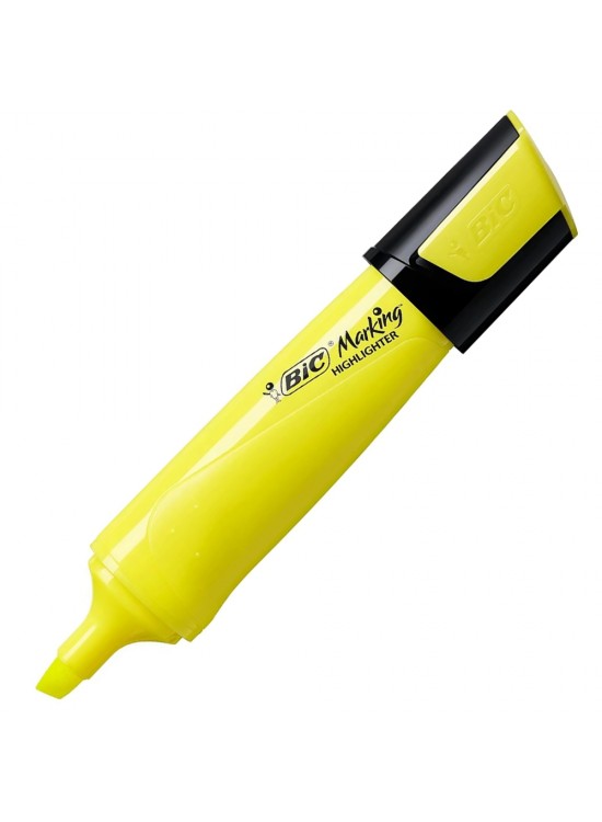 Bic Markıng Flat Hıghlıghter Sarı (1 Adet) Bic Markıng Flat Hıghlıghter Sarı (1 Adet)