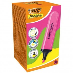 Bic Markıng Flat Hıghlıghter Pembe (1 Adet)
