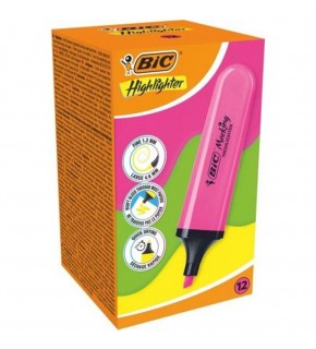 Bic Markıng Flat Hıghlıghter Pembe (1 Adet)