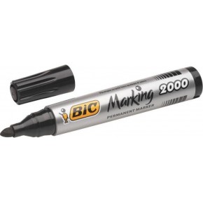 Bic Markör Permanent 1.7 MM Yuvarlak Uçlu Siyah 2000 09 (1 Adet)