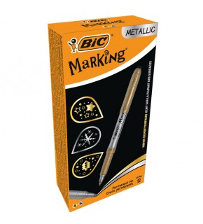 Bic Permanent Markör Intensıty Altın Gümüş (1 Adet)
