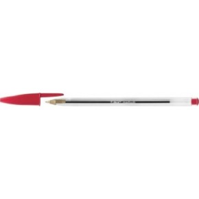Bic Tükenmez Kalem Cristal 1 MM Kırmızı Medium 847 899 (1 Adet)