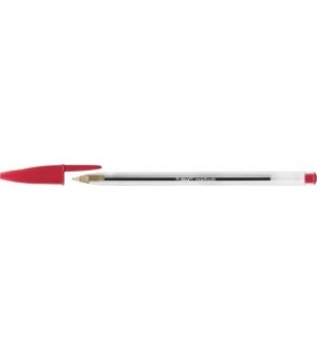Bic Tükenmez Kalem Cristal 1 MM Kırmızı Medium 847 899 (1 Adet)