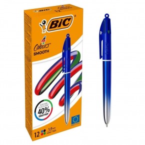 Bic Tükenmez Kalem Smooth Gradıent 4 Colours 12 Li
