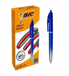 Bic Tükenmez Kalem Smooth Gradıent 4 Colours 12 Li