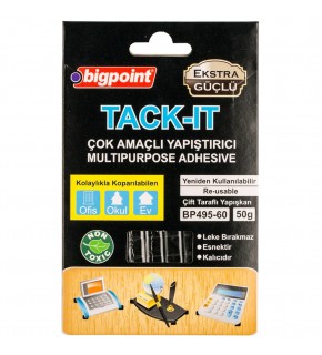 Bigpoint Hamur Yapıştırıcı Tack It Extra Güçlü Yapıstırıcı 50 GR Siyah