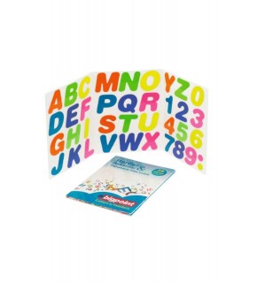 Bigpoint Harfler ve Rakamlar Yapışkanlı Film İndex