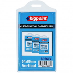 Bigpoint Kart Kabı Çok Amaçlı Soft Dıkey 54x85 MM BP661V (1 Adet)