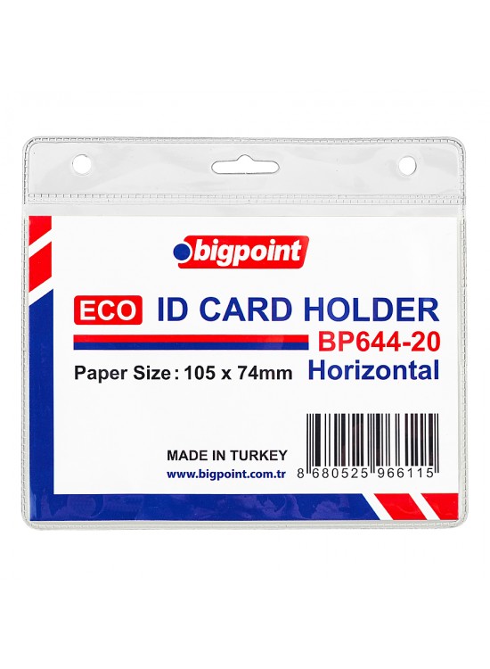 Bigpoint Kart Poşeti Eco Yatay 105x74mm BP644-20 (1 Adet)