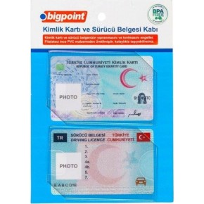 Bigpoint Kimlik-Sürücü Kart Kabı 2 Li Set BP671B (1 Adet)