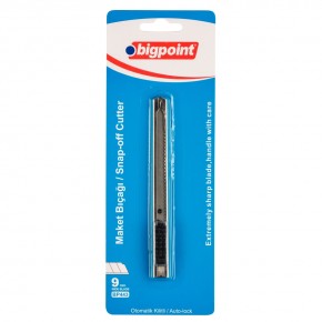 Bigpoint Maket Bıçağı Dar Metal Cep Tipi BP443 (1 Adet)