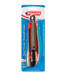 Bigpoint Maket Bıçağı Geniş Soft 2 Bıçaklı BP451 (1 Adet)