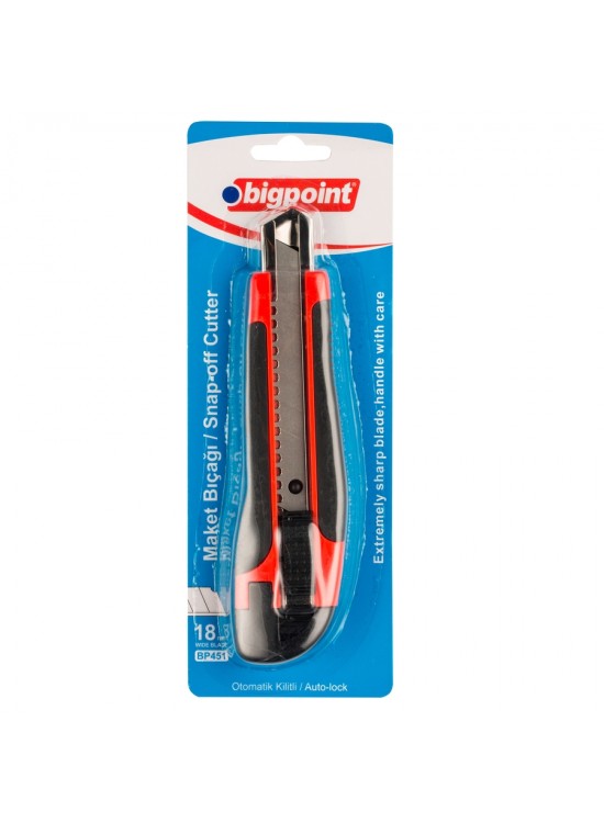 Bigpoint Maket Bıçağı Geniş Soft 2 Bıçaklı BP451 (1 Adet)