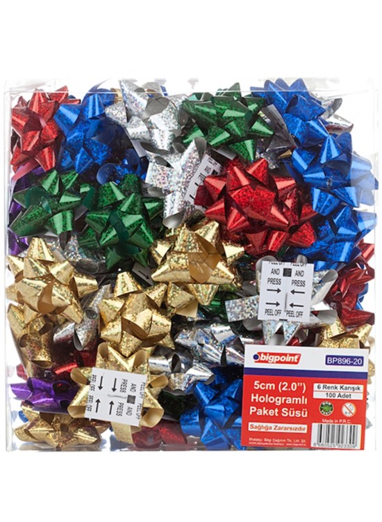 Bigpoint Paket Süsü Hologram 2.0" 100 LÜ BP896-20
