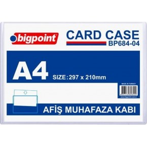 Bigpoint Tabela Poşeti (Afiş Muhafaza Kabı A4) BP684-04