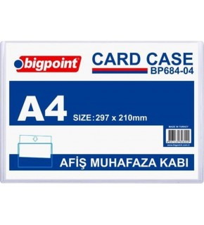 Bigpoint Tabela Poşeti (Afiş Muhafaza Kabı A4) BP684-04