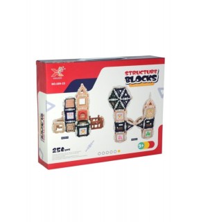 Bigstoy Structure Blocks 3d Puzzle Yapı Ve Tasarım Blokları Eğitici Oyuncak 250 Parça