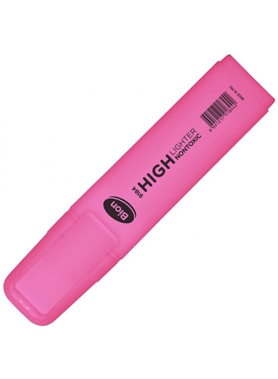 Bion Fosforlu Kalem Pembe 9184 (1 Adet) Bion Fosforlu Kalem Pembe 9184 (1 Adet)