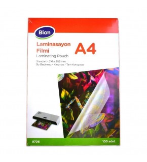Bion Laminasyon Filmi A4 9706