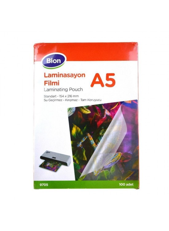 Bion Laminasyon Filmi A5 9705 Bion Laminasyon Filmi A5 9705