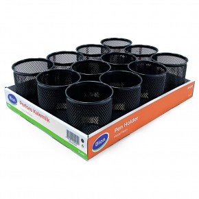 Bion Perfore Tek Kalemlik Tepsi Siyah 9500S (1 Adet)