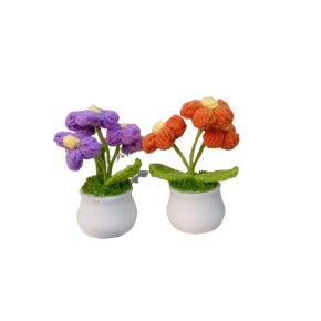 Birlik Kroşe Örgü Papatya Çiçek  FL-1