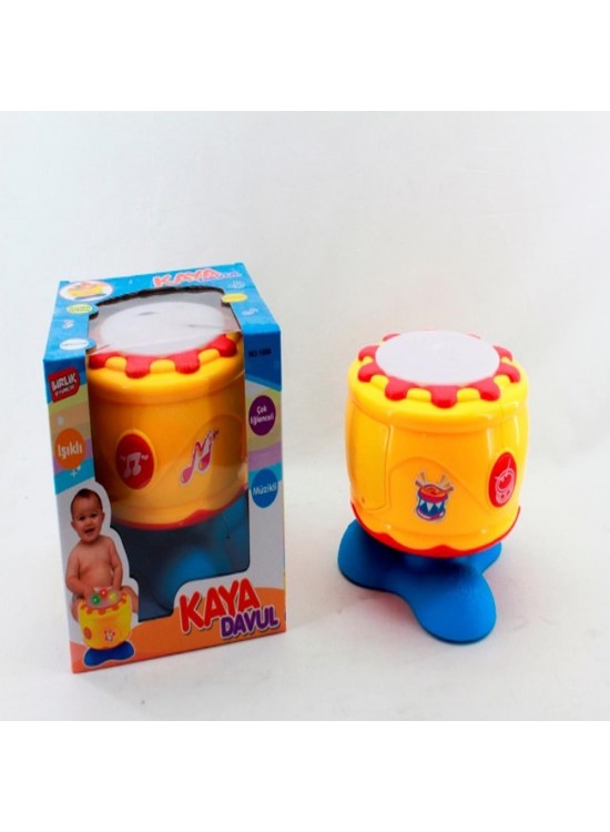 Birlik Pilli Işıklı Sesli Kaya Davul Birlik Pilli Işıklı Sesli Kaya Davul
