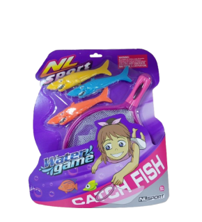 Birlik Suda Asılı Kalan 3Lü Köpek Balığı Su Oyunu