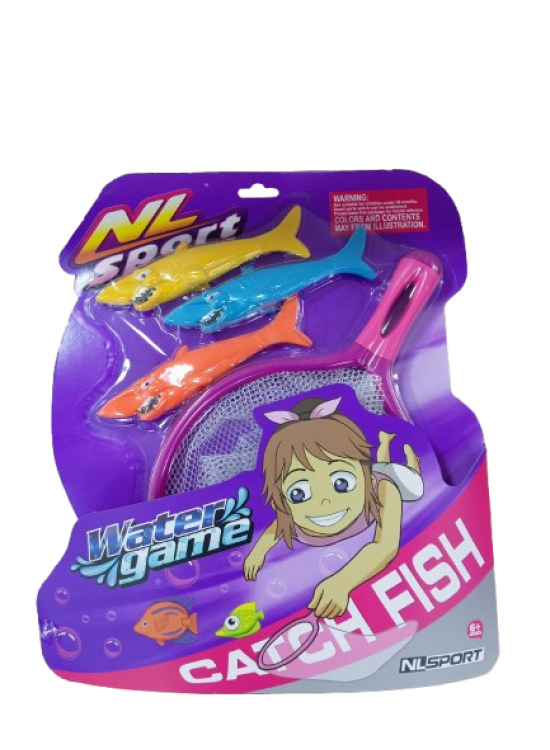 Birlik Suda Asılı Kalan 3Lü Köpek Balığı Su Oyunu