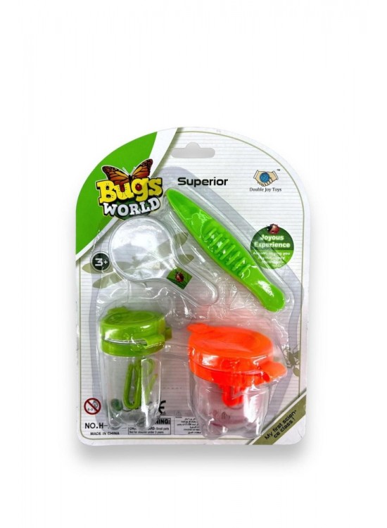 Birlik Toys Fileli Büyüteçli Böcek Yakalama Kartela