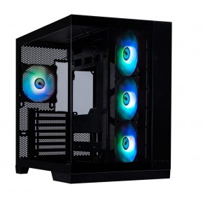 BitFenix MH100 1000W 80+ Gold Gen5 ATX 3.0 Tempered ARGB USB 3.1 ATX Siyah Mid Tower Oyuncu Kasası