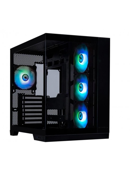 BitFenix MH100 1000W 80+ Gold Gen5 ATX 3.0 Tempered ARGB USB 3.1 ATX Siyah Mid Tower Oyuncu Kasası