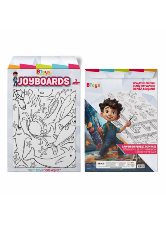 Bitoys Boyama Panosu 35x50 3 Lü Bitoys Boyama Panosu 35x50 3 Lü