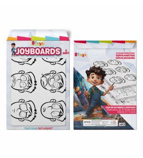 Bitoys Boyama Panosu 35x50 3 Lü