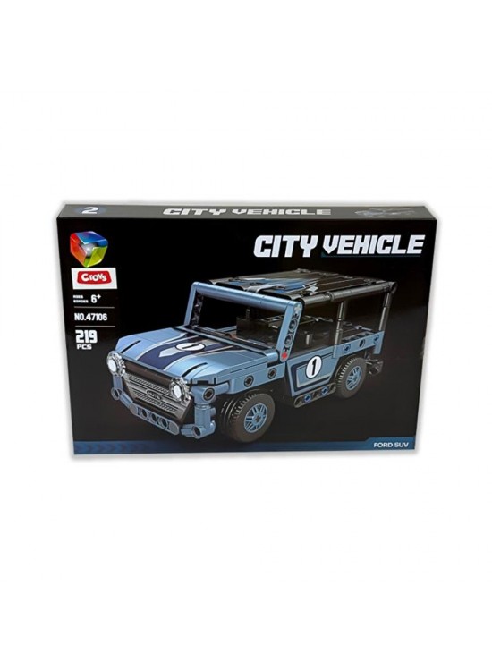 Ctoy Oyuncak Blok Arazi Araçları