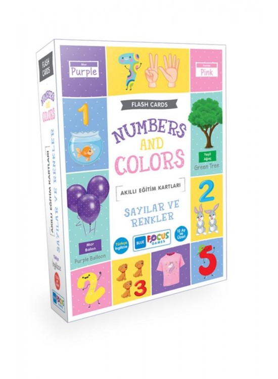 Blue Focus Sayılar Ve Renkler